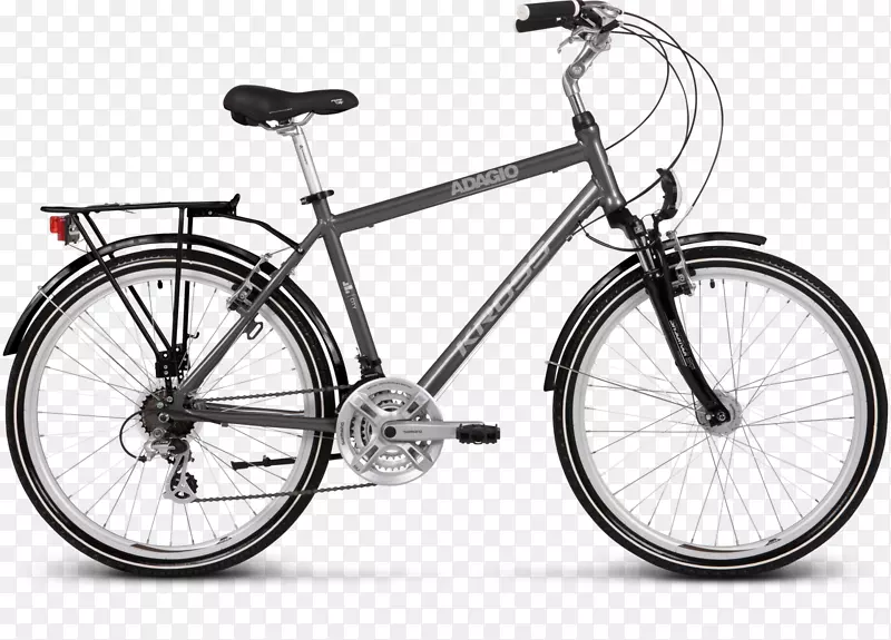 响尾蛇野林经典男性舒适自行车，钻石车，克罗斯山自行车-自行车