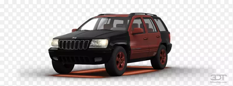 轮胎车紧凑型运动型多功能车吉普车保险杠-切罗基2001
