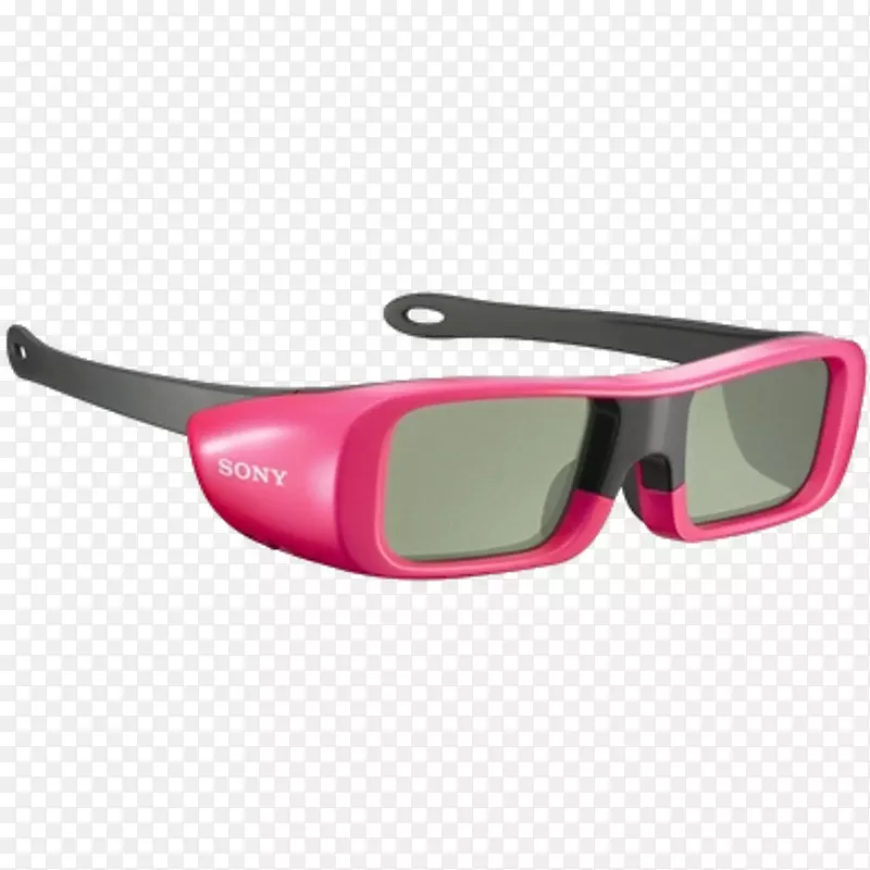 亚马逊眼镜活动快门3D系统索尼3D-布莱叶眼镜