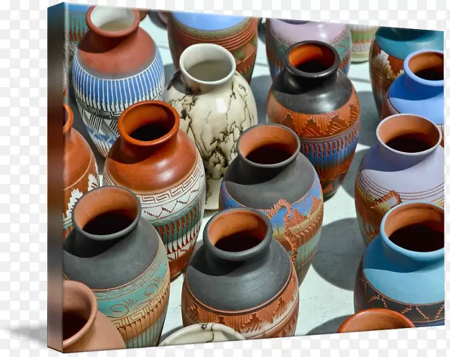 咖啡杯陶瓷画廊包装意象-吉姆·苏达尔陶瓷设计