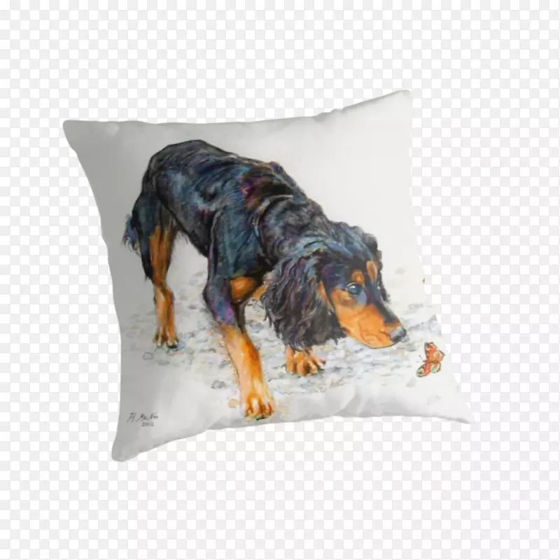 科克猎犬品种抛枕垫枕
