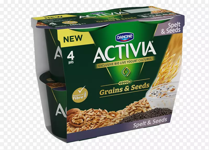 早餐谷类食品素食料理Activia-小麦