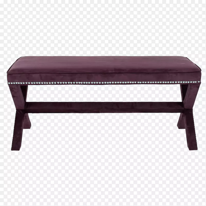 长凳脚垫紫色家具.紫色