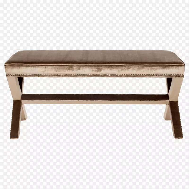 板凳家具金属床头板古董木长凳