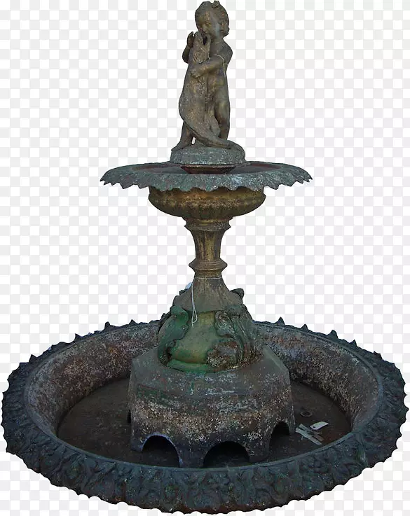 青铜喷泉