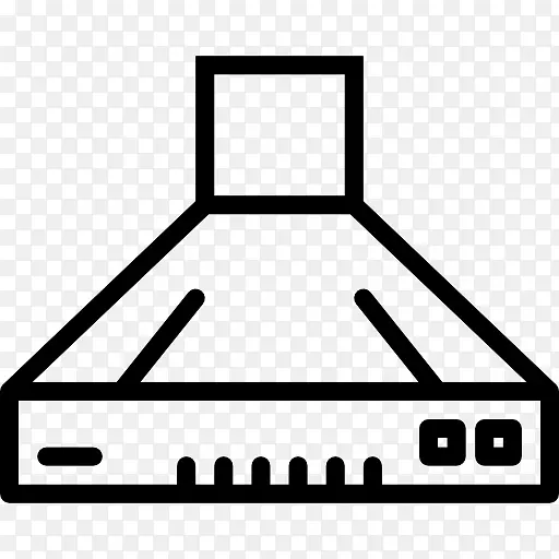 排气罩电脑图标烹饪范围厨房家用电器-厨房