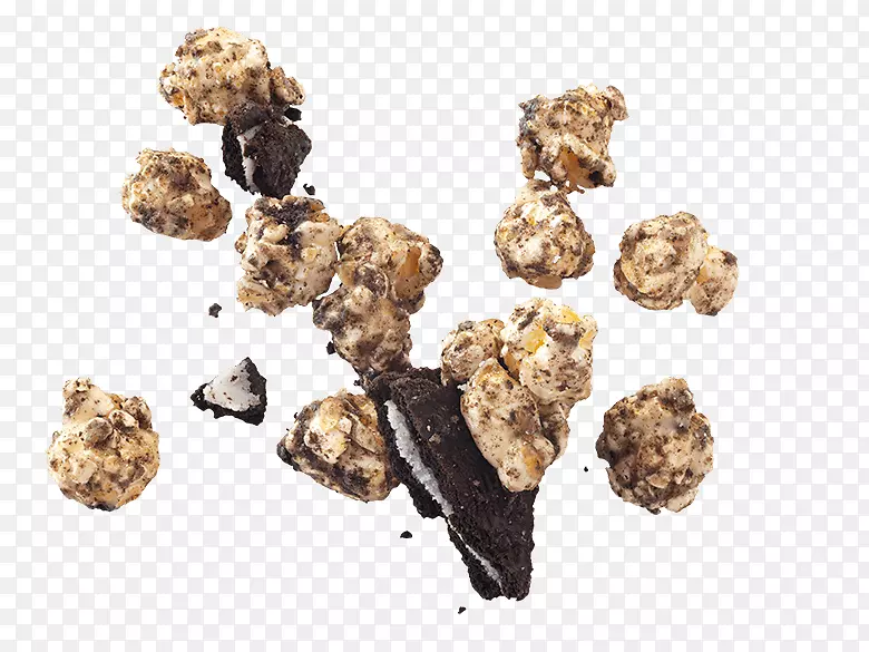 爆米花双好饼干加奶油香草爆米花