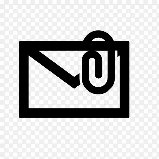 计算机图标电子邮件附件符号-电子邮件