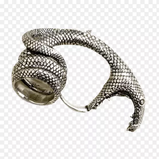 戒指大小的手镯珠宝蛇环