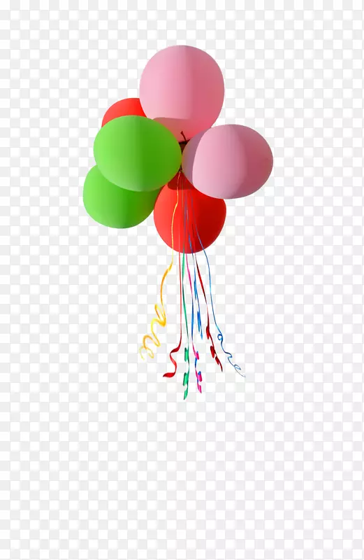 气球色带剪贴画-气球