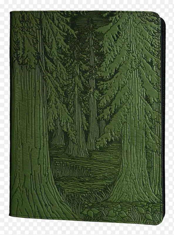 森林树笔记本皮革Oberon设计-森林