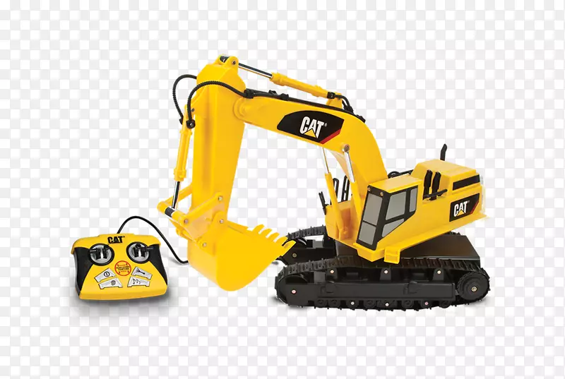 卡特彼勒公司挖掘机玩具反铲建筑工程.挖掘机