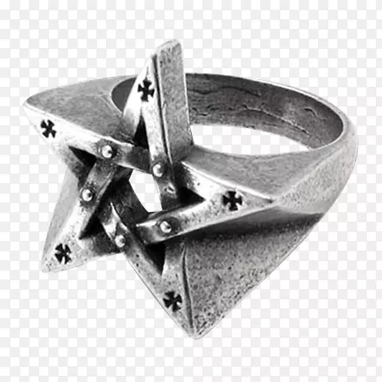 耳环珠宝哥特亚文化哥特式时尚戒指