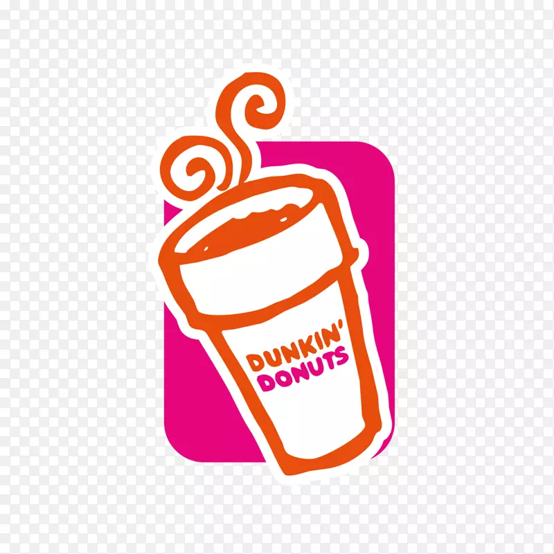 邓肯甜甜圈咖啡标志咖啡厅-咖啡