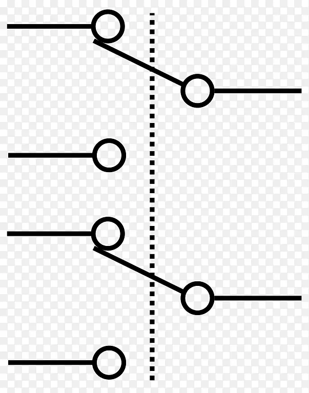 电子符号电气开关接线图转换开关符号