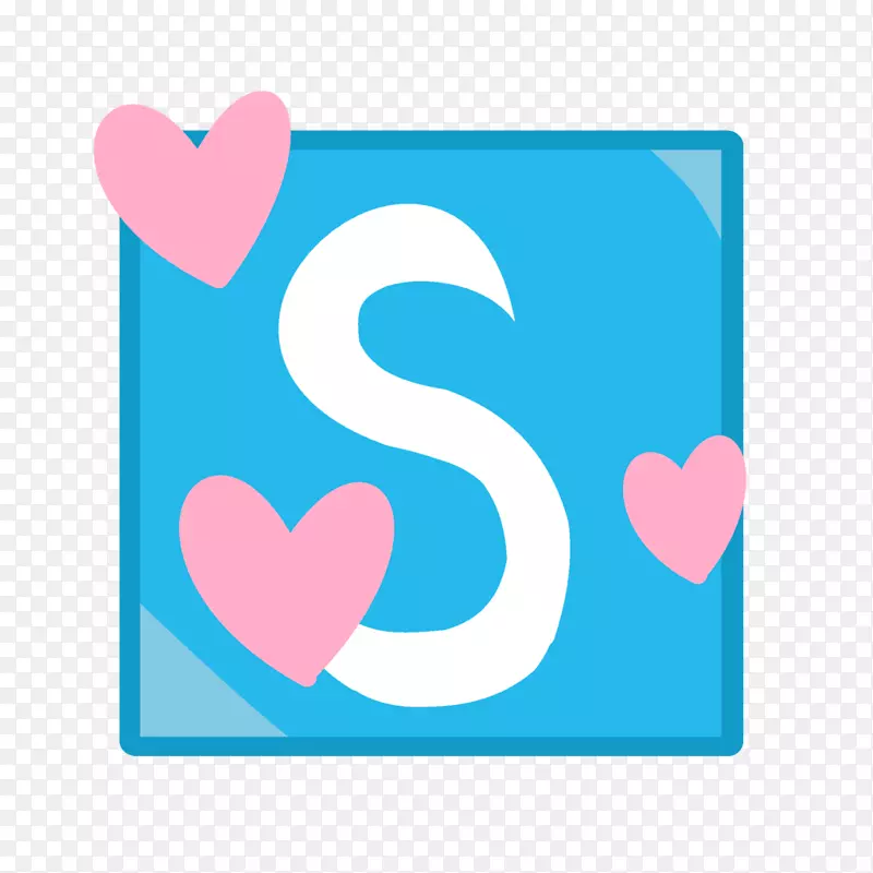 爱矩形标志剪贴画-skype壁纸