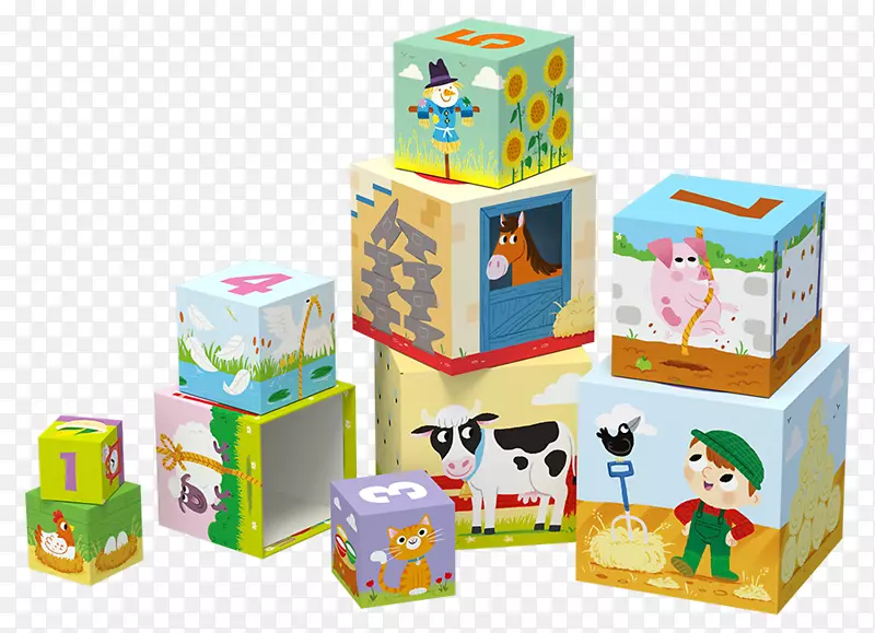 玩具积木拼图方块立方体