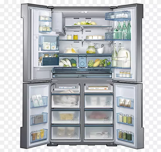 三星厨师长rf34h9960s4冰箱门家用电器-冰箱