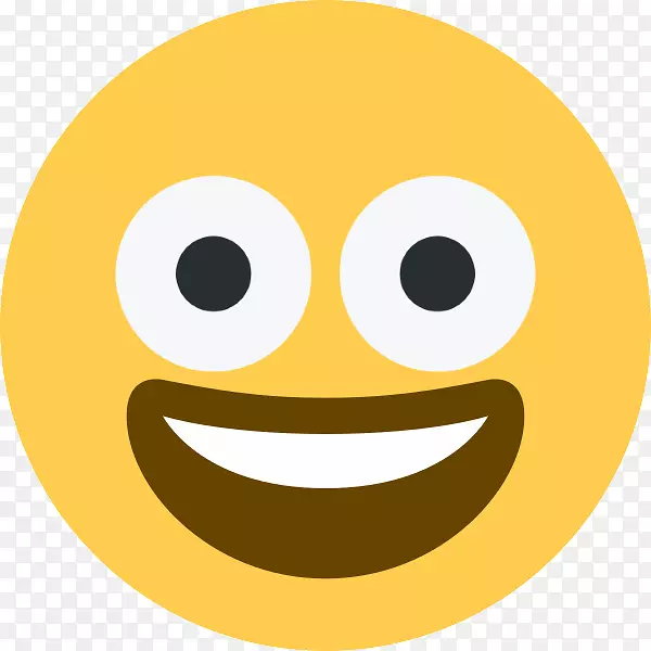 笑脸表情符号不和谐Unicode表情符号-笑脸