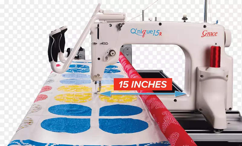 长臂缝纫机由格蕾丝公司缝制qnique棉被机格蕾丝公司缝制qnique棉被机