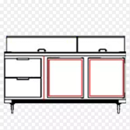 饮料-空气公司桌式冷藏柜冰箱冷藏台