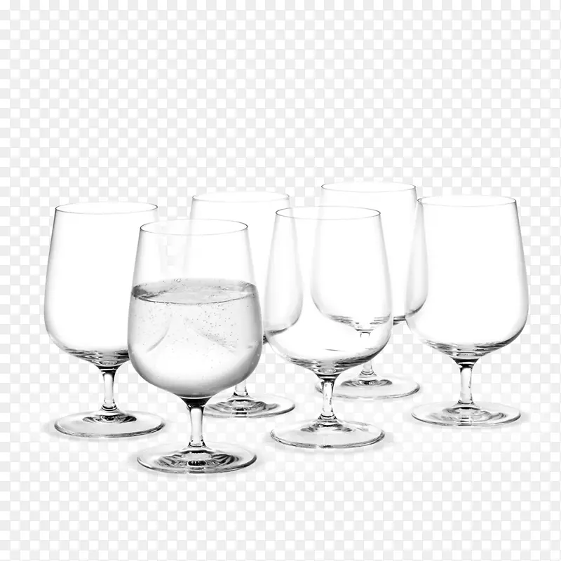 酒杯香槟酒杯桌玻璃白葡萄酒水杯