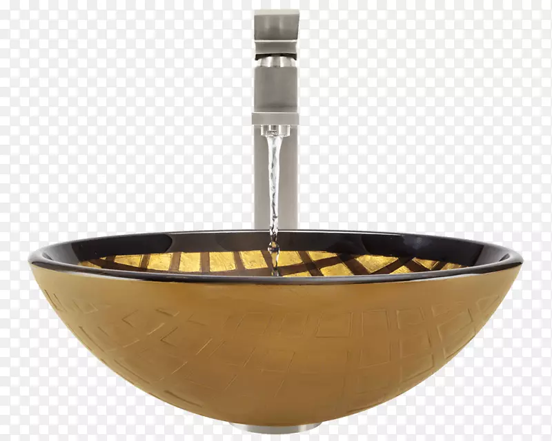水龙头碗水槽玻璃浴室-水槽