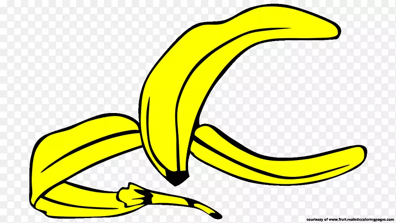 香蕉港剪贴画-动画水果