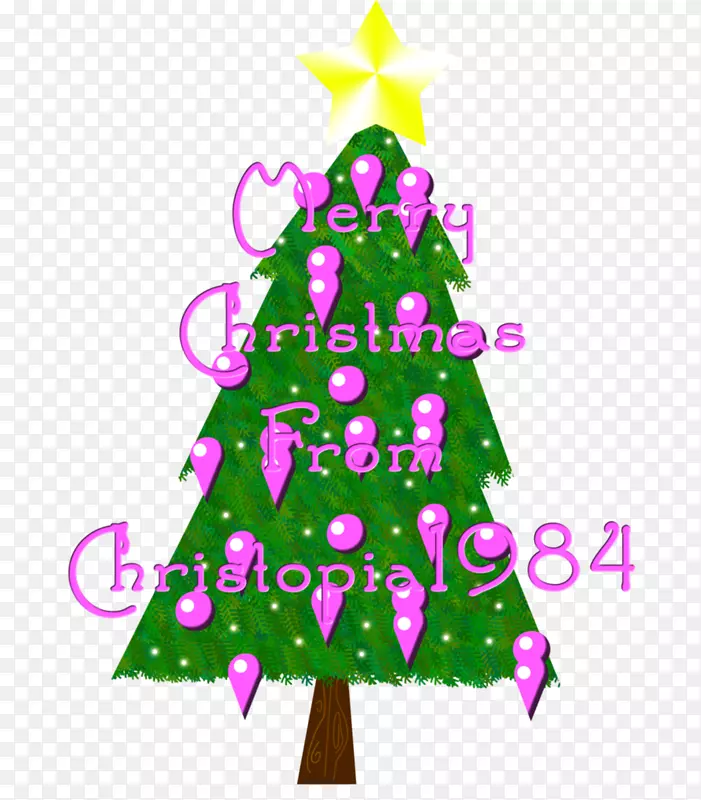 圣诞树，圣诞树装饰，云杉，冷杉，树顶