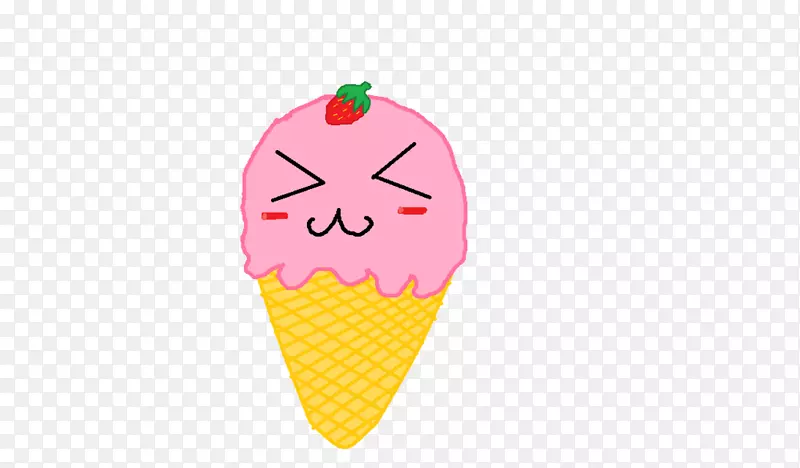 冰淇淋锥味冰淇淋