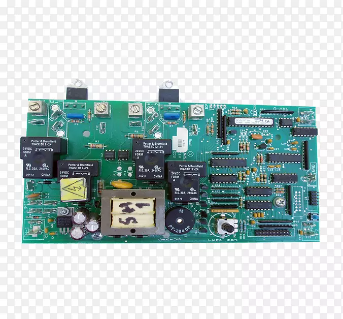 微控制器电子电视调谐器卡和适配器硬件程序员电子电路电路板部件