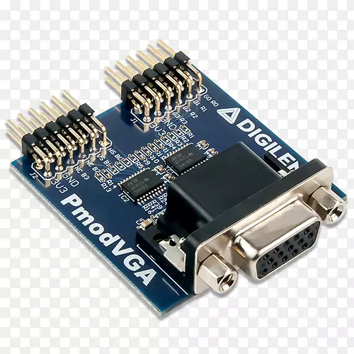 微控制器pmod接口视频图形阵列vga连接器电连接器JTAG