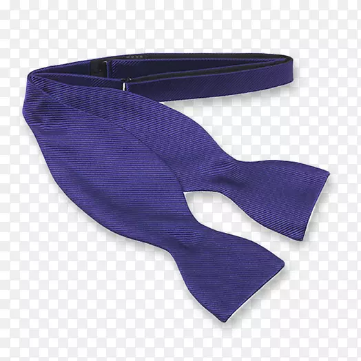 领结领带丝绸手帕紫罗兰色