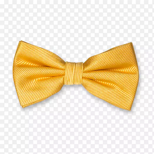 领结黄色领带丝绸套装