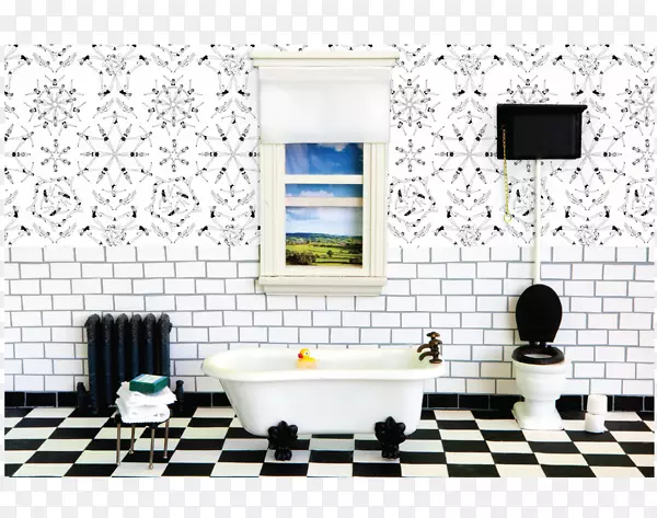 浴室厨房室内设计服务壁纸-白色飞溅