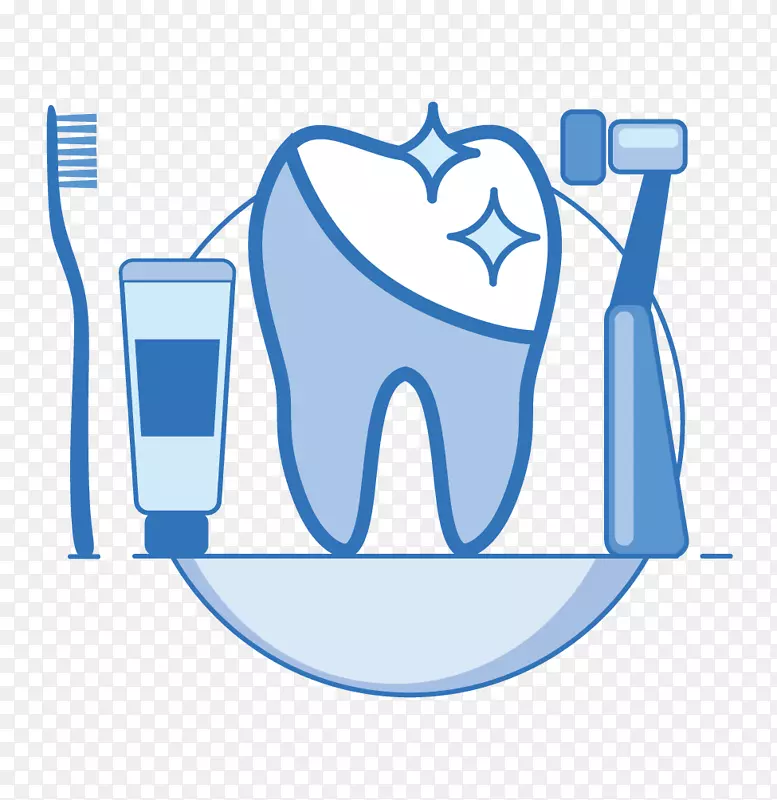 牙科牙刷预防保健疾病贴面-ICOM