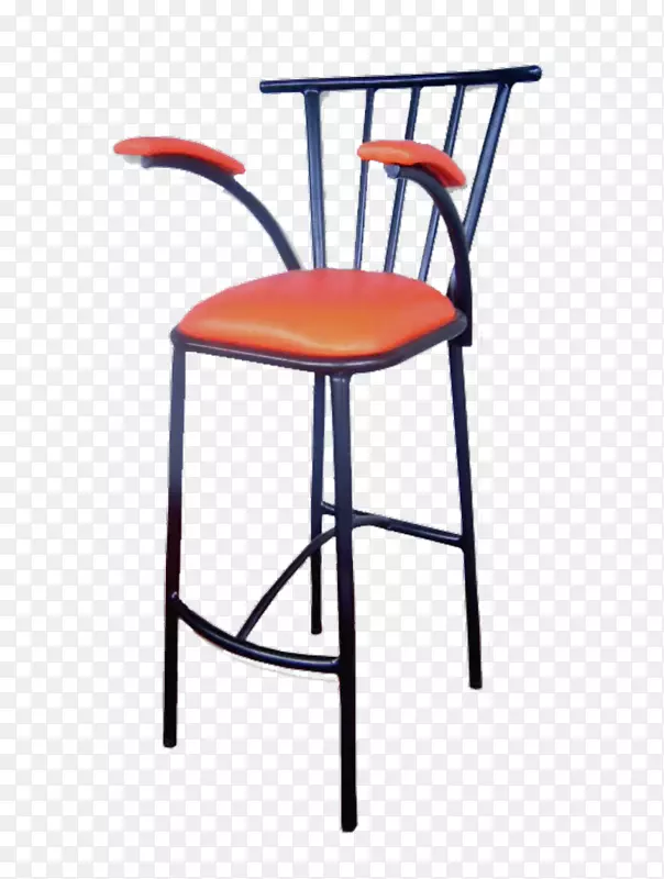 世纪中叶的酒吧凳子现代扶手椅
