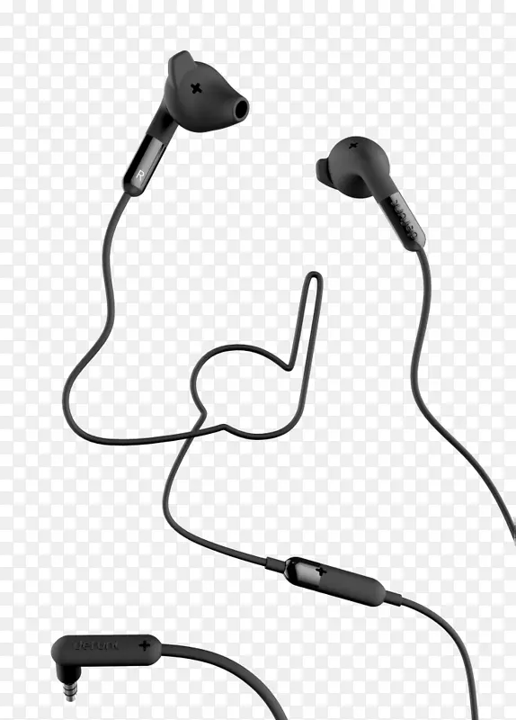 耳机麦克风耳机Defunc Go混合动力耳机黑色三星hs 130-耳机