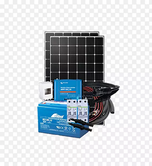 太阳能电池板，太阳能逆变器，电池充电控制器，太阳能
