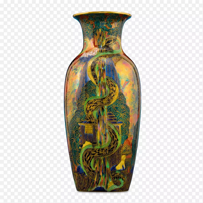 陶瓷韦奇伍德陶器-树花瓶