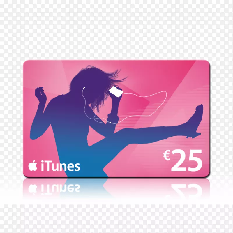 礼品卡iTunes商店苹果礼品