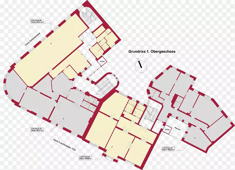 平面图Puschkinplatz工业设计-设计