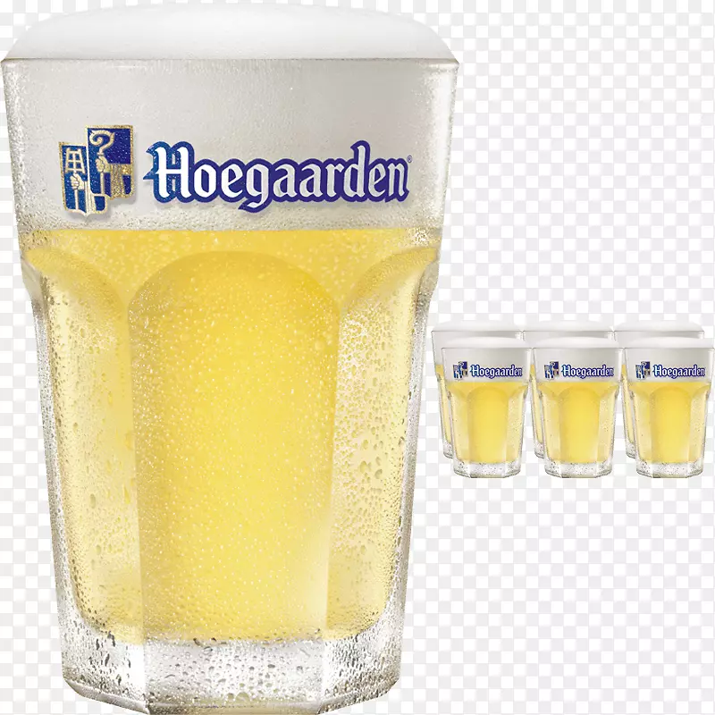 小麦啤酒Hoegaarden啤酒厂品脱玻璃比利时料理-啤酒