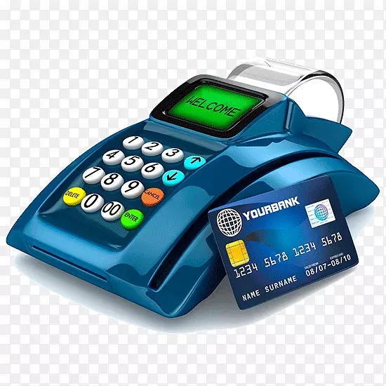 信用卡借记卡付款终端机支付卡信用卡