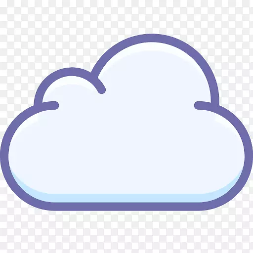 云计算计算机图标虚拟私有云存储剪辑艺术云计算