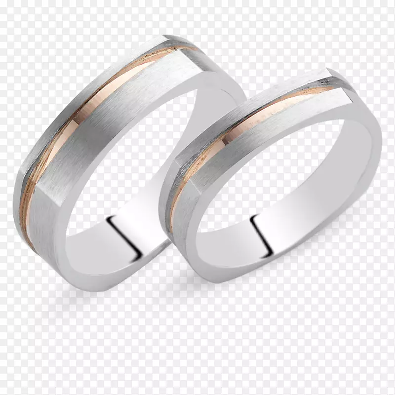 结婚戒指珠宝银戒指
