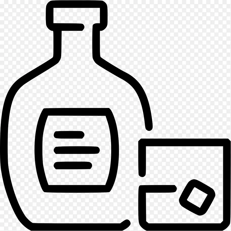 威士忌蒸馏饮料电脑图标剪辑艺术瓶