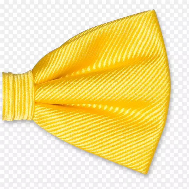 领带领结黄色丝绸时装套装