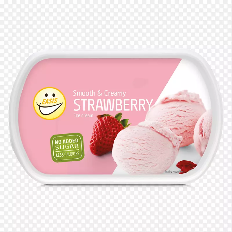 那不勒斯冰淇淋冷冻酸奶草莓冰淇淋-草莓冰淇淋