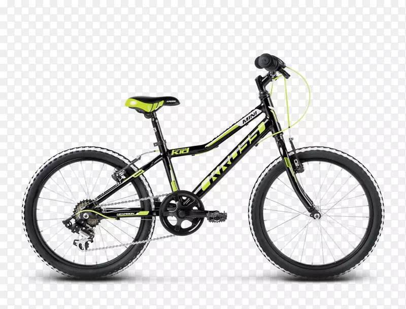 自行车bmx自行车bmx赛车自由式bmx-黑色和绿色